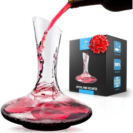 ZULAY KITCHEN Crystal Wine Decanter ZULB07T2FF67L